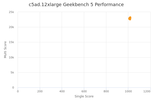 c5ad.12xlarge's Geekbench 5 performance